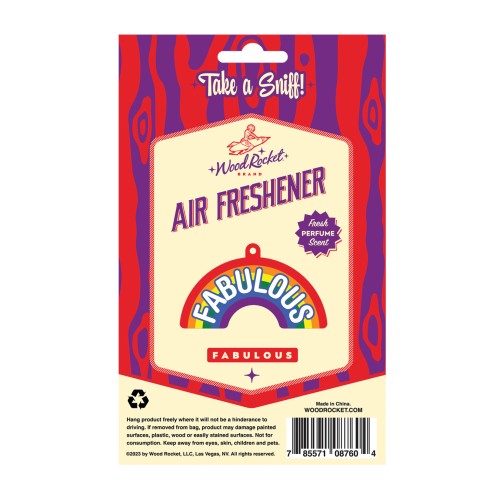 Fabulous Rainbow Air Freshener for Fresh Spaces