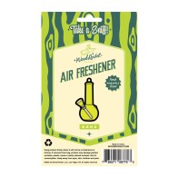 Wood Rocket Bong Air Freshener - Fresh Pineapple Scent