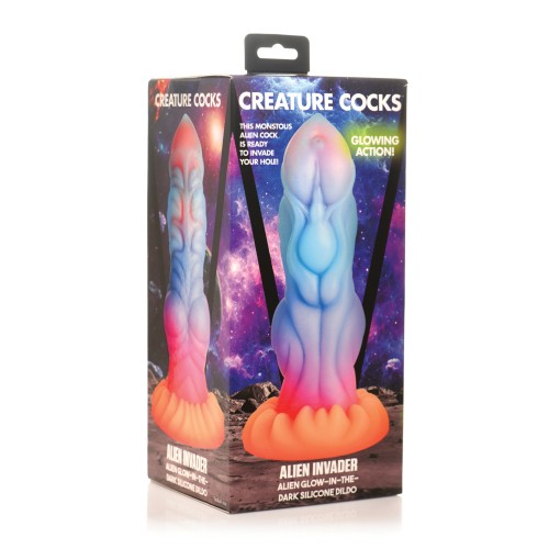 Dildo Alienígena que Brilla en la Oscuridad Creature Cocks