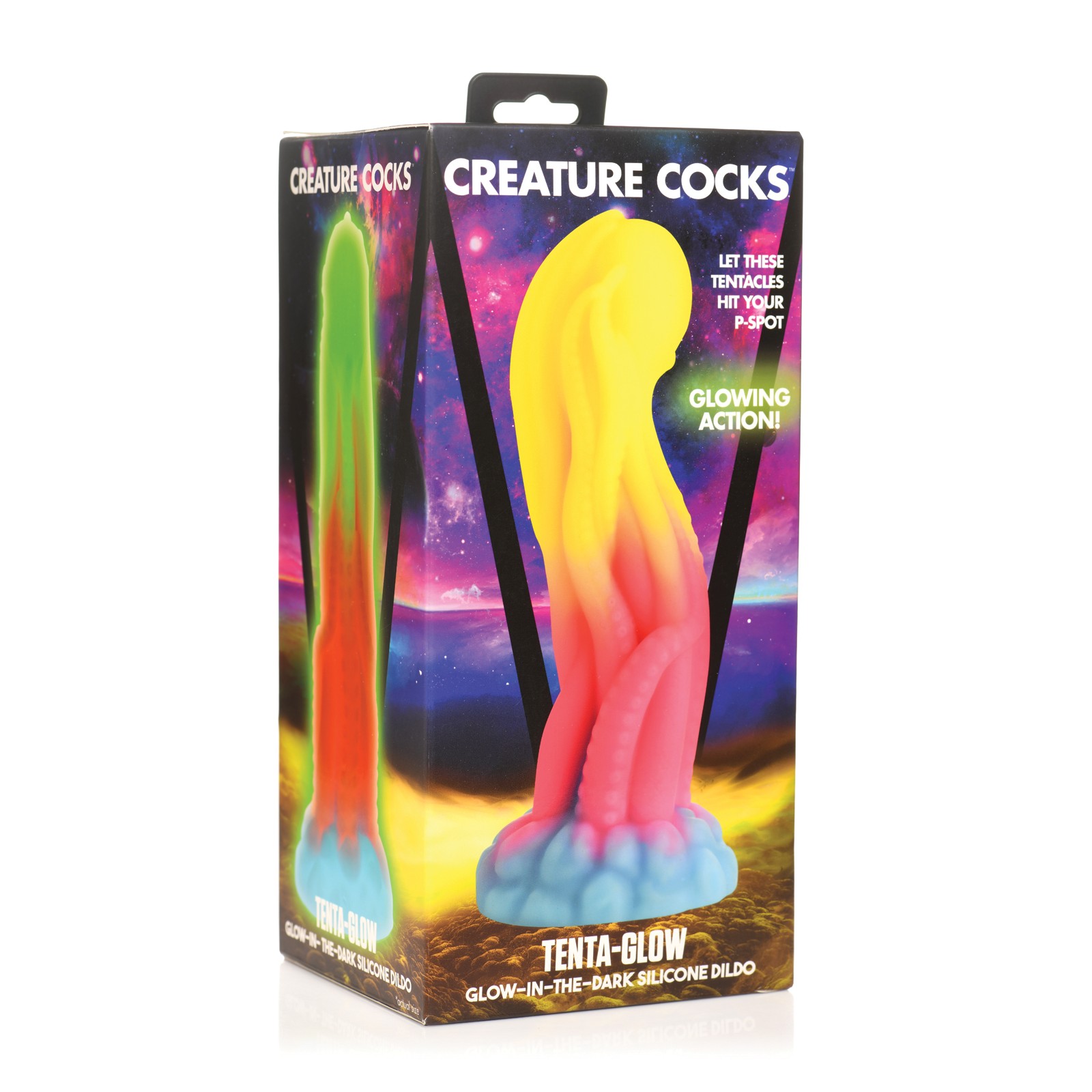 Creature Cocks Glow-in-the-Dark Tentacle Dildo