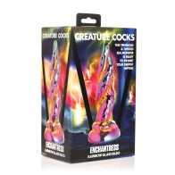 Enchantress Rainbow Glass Dildo for Ultimate Pleasure