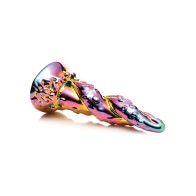 Enchantress Rainbow Glass Dildo for Ultimate Pleasure