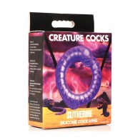 Anillo de Silicona Creature Cocks Slitherine Morado