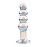 Playboy Jewels Beads Anal Plug Clear for Intense Pleasure