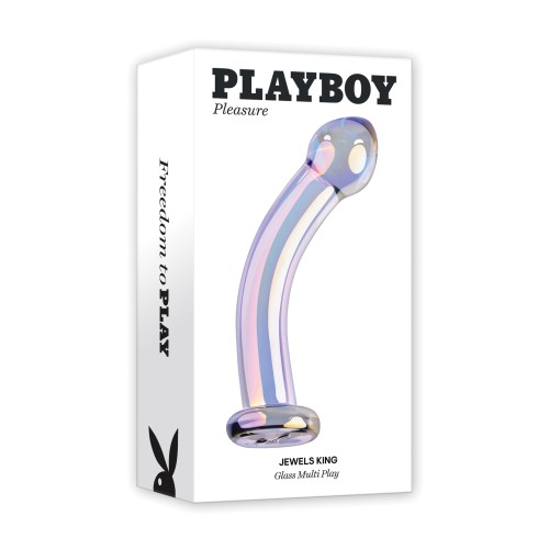 Playboy Dildo Rey Transparente - Placer Supremo