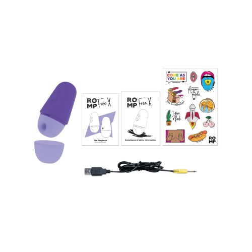 ROMP Free X Clitoral Vibrator - Purple