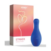 Striker Bowling Pin Vibrator Blue