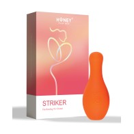 STRIKER the Bowling Pin Vibrator Orange