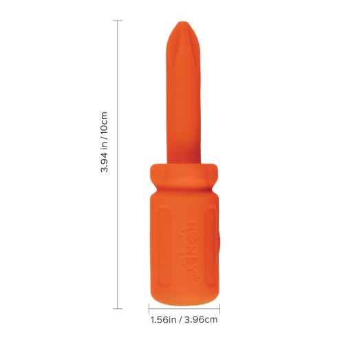 Sensation Spike Screwdriver Vibrator - Orange