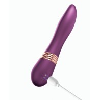 Vibrador Oral de Lamer con Lengua Fling Morado