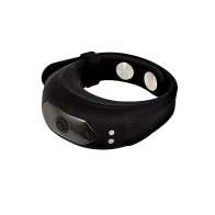 Cockpower Adjustable Belt Ring Black for Enhanced Pleasure