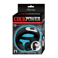 Anillo para el Pene Cockpower Scrotum Hugger Negro