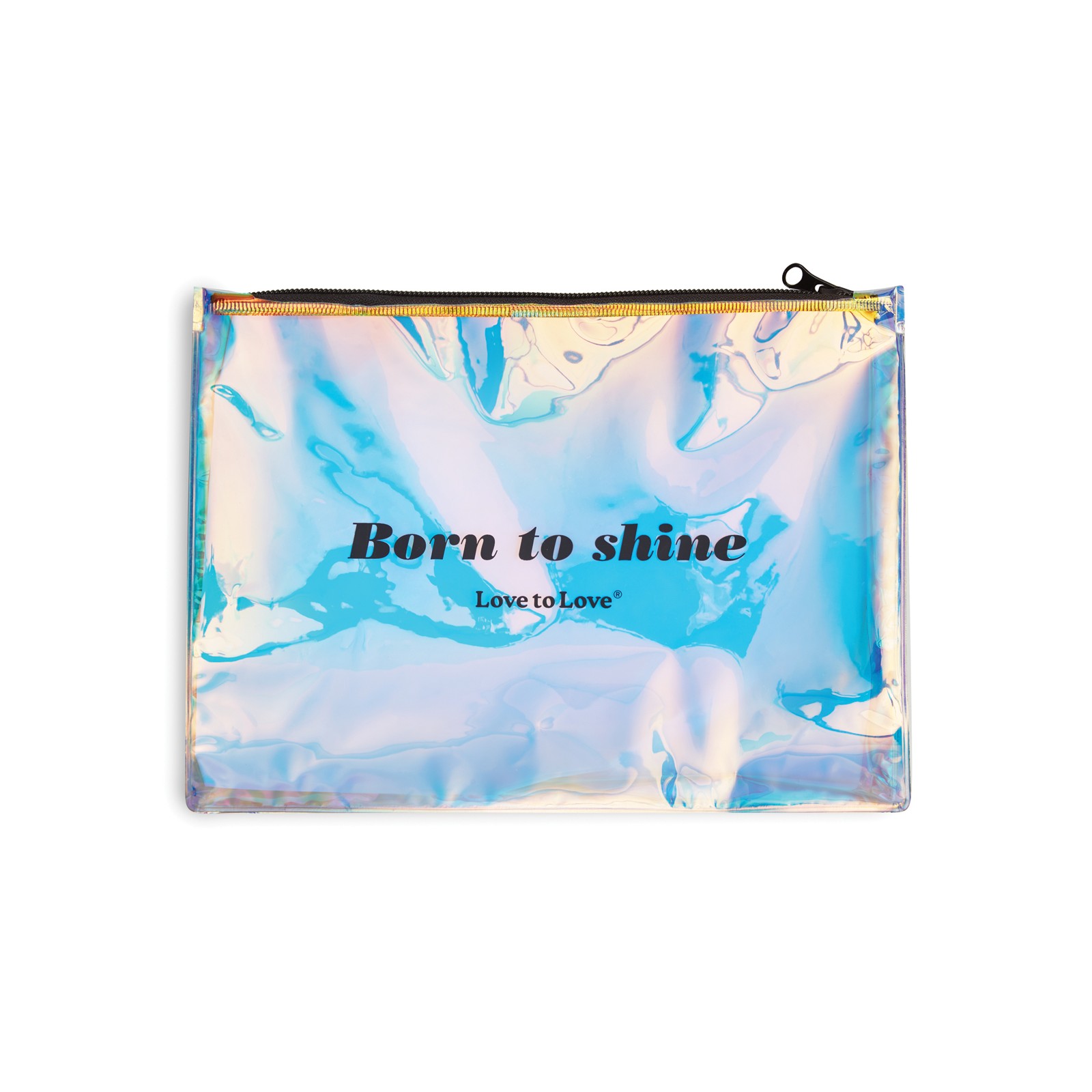 Love to Love Born to Shine Pouch - Fun Storage Accessory