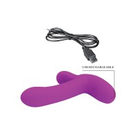 Vibrador de Panty Geri Rocking - Fucsia