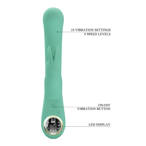 Pretty Love Lamar Rabbit Vibrator with Digital Display