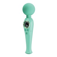 Pretty Love Skylar Vibrating Wand with Digital Display - Intense Pleasure