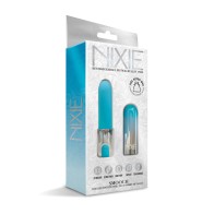 Nixie Smooch Rechargeable Lipstick Vibrator - Blue Ombre