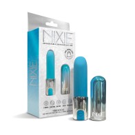 Nixie Smooch Rechargeable Lipstick Vibrator - Blue Ombre