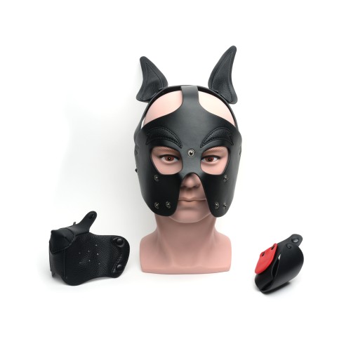 665 Playful Pup Hood - PU Material