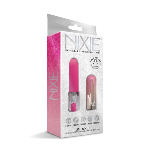 Nixie Smooch Lipstick Vibrator for Discreet Pleasure