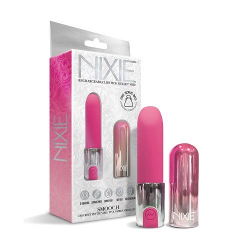 Nixie Smooch Lipstick Vibrator for Discreet Pleasure