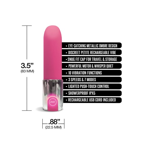 Nixie Smooch Lipstick Vibrator for Discreet Pleasure