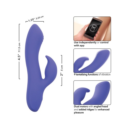 Connect App Based Dual Stimulator for Pleasure