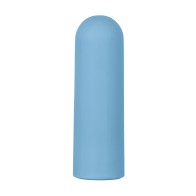 Turbo Buzz Rounded Mini Bullet Stimulator - Blue