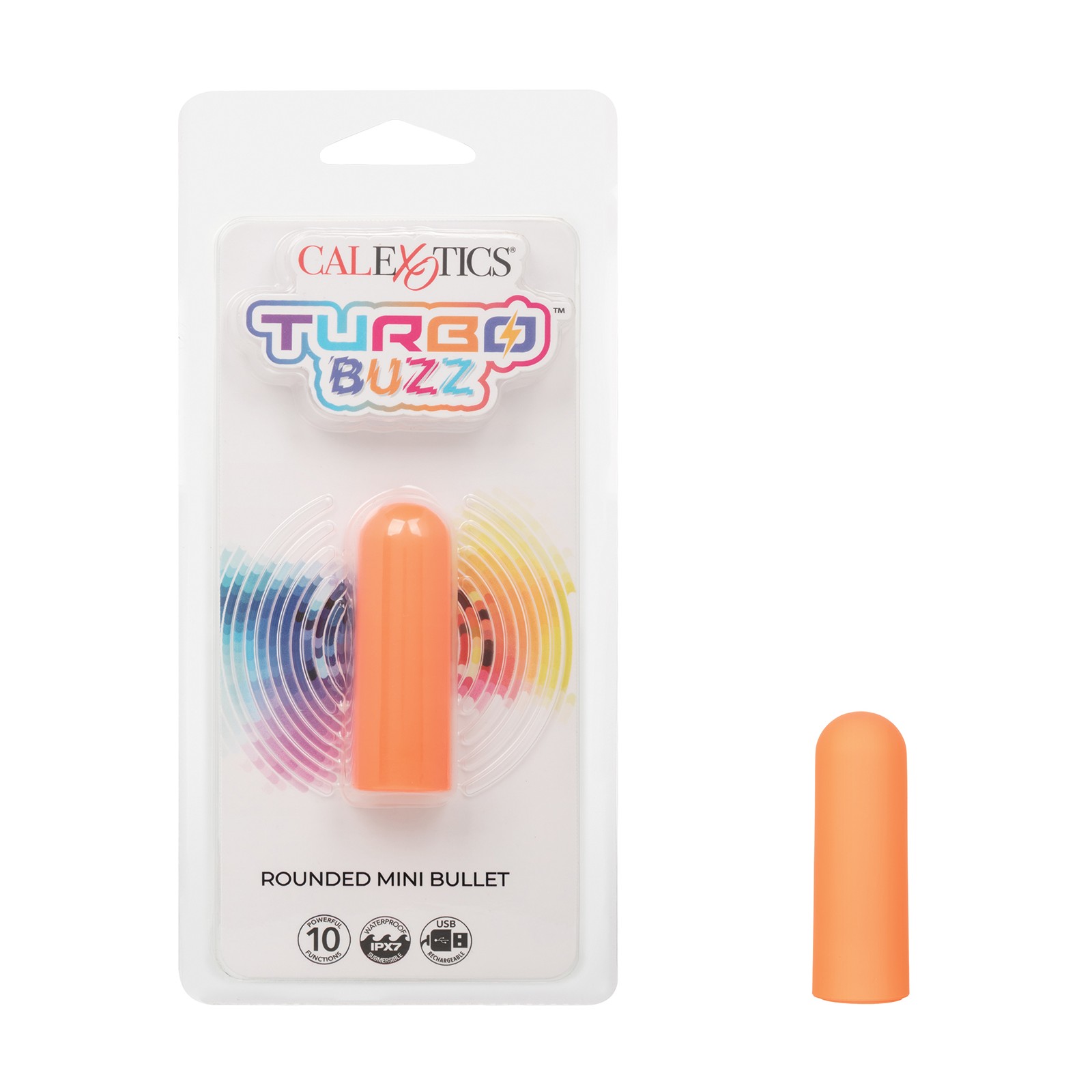 Estimulador Mini Bullet Turbo Buzz Naranja