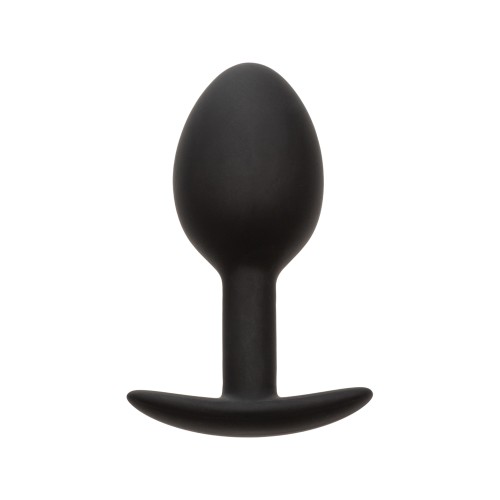 Weighted Silicone Anal Plug Black