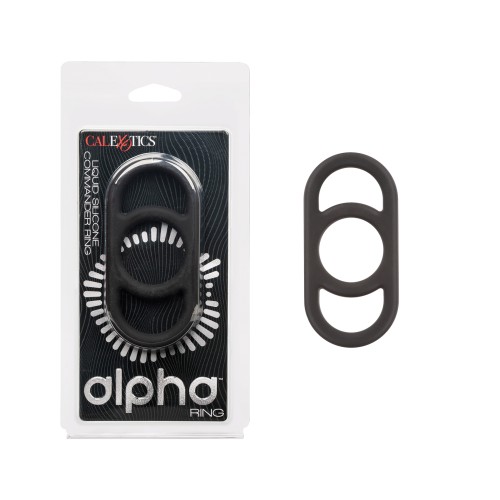 Alpha Liquid Silicone Commander Cock Ring for Enhanced Pleasure