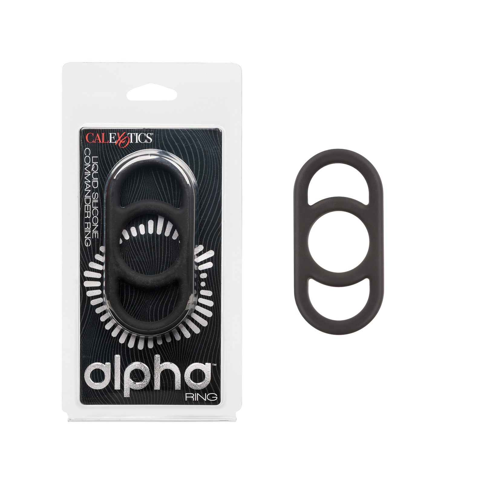 Alpha Liquid Silicone Commander Cock Ring for Enhanced Pleasure