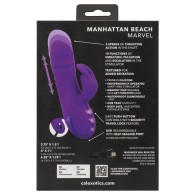 California Dreaming Manhattan Beach Marvel Vibrador - Morado