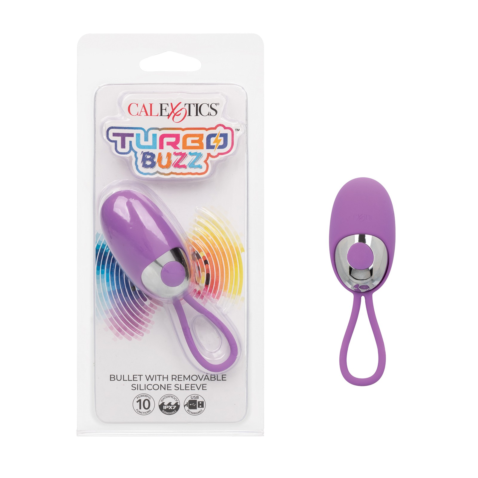 Turbo Buzz Bullet Estimulador Púrpura