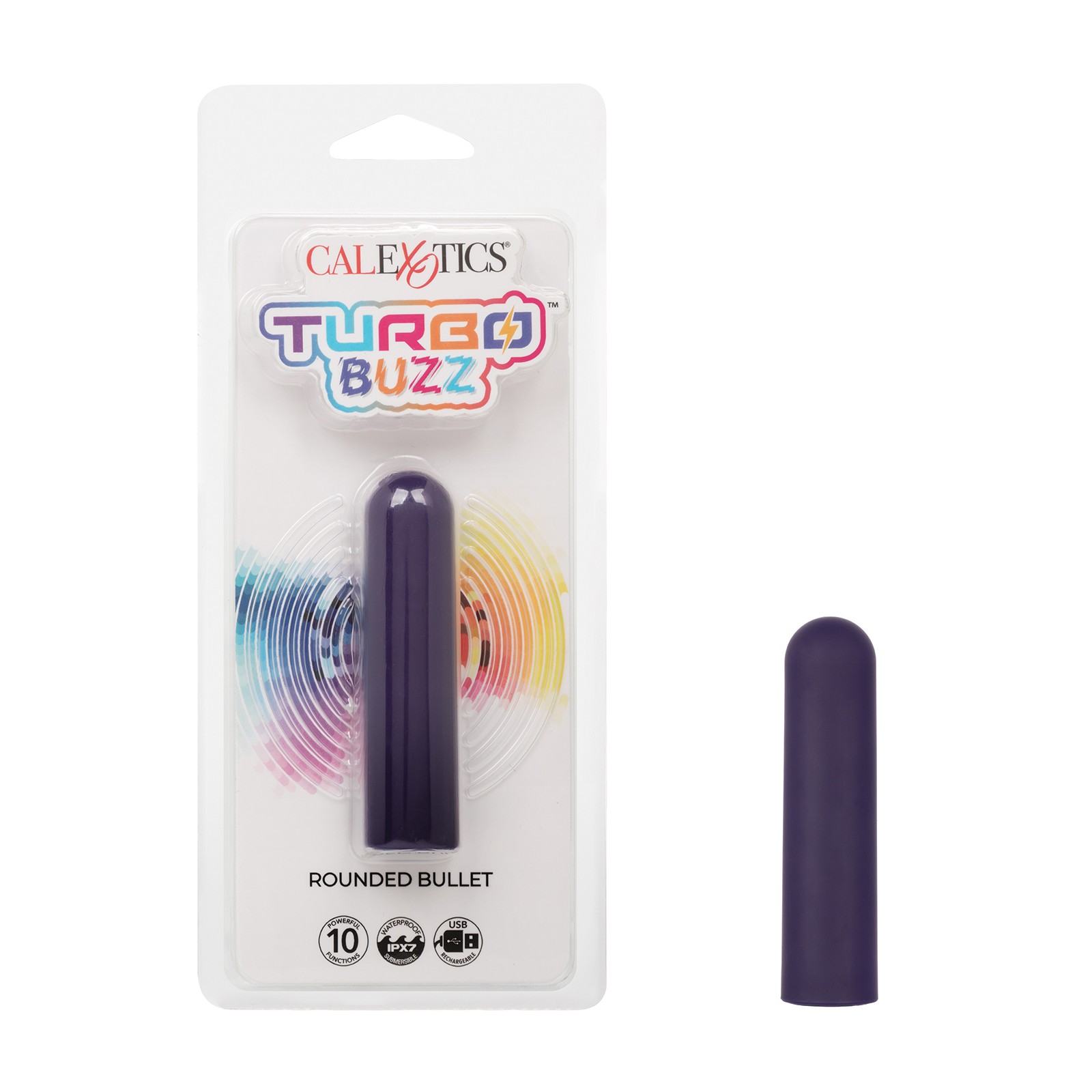 Estimulador Turbo Buzz Bullet Redondeado para Placer