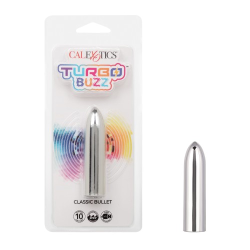 Turbo Buzz Classic Bullet Silver - Discreet Power