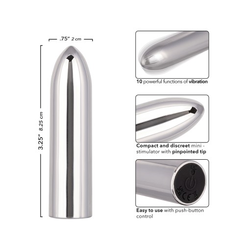 Turbo Buzz Classic Bullet Silver - Discreet Power