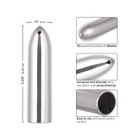 Turbo Buzz Estimulador Clásico Bullet Plata - Poder Discreto