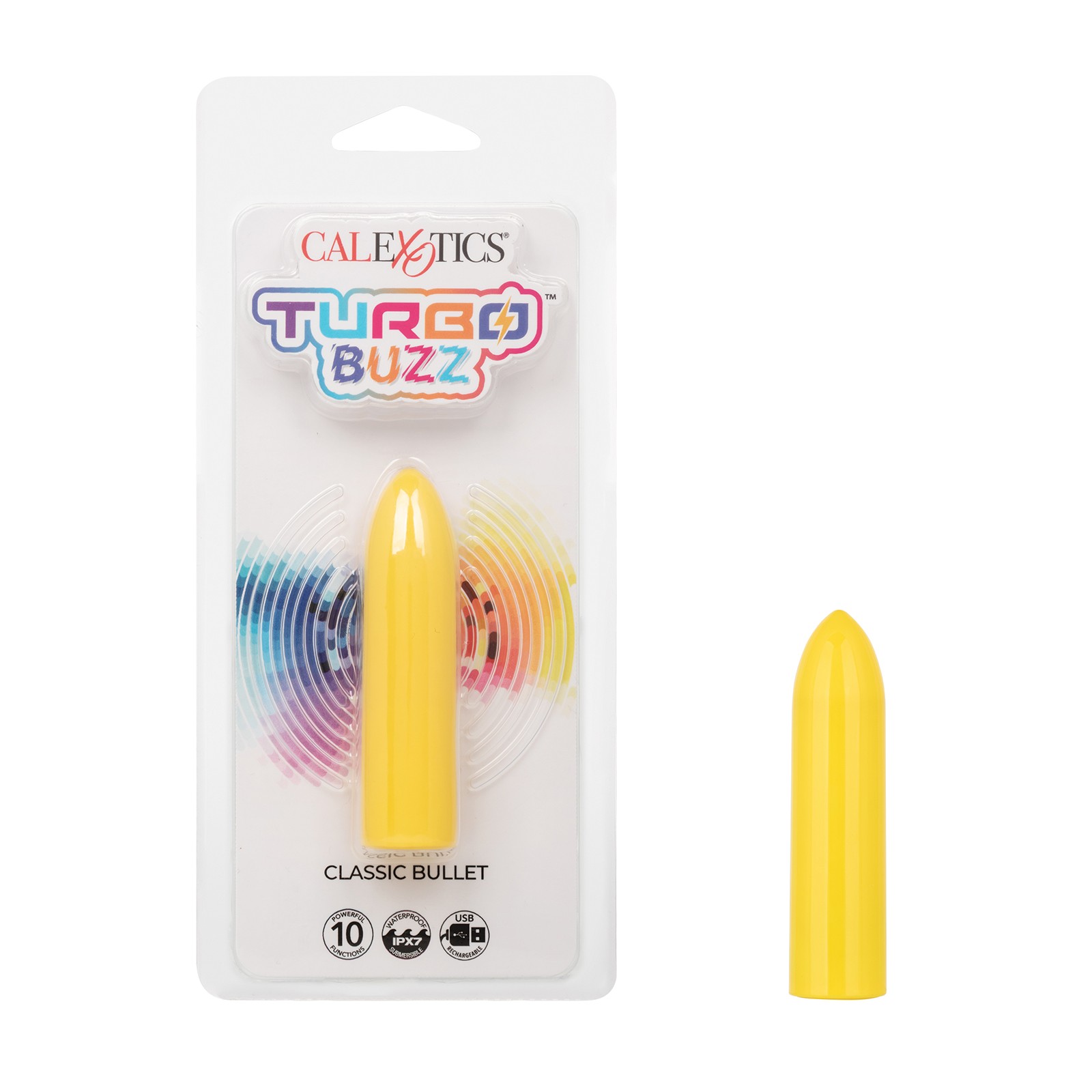 Turbo Buzz Classic Bullet Yellow Stimulator