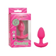 Glow in the Dark Vibrating Butt Plug - Cheeky Pleasure