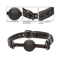 Ball Gag de Silicona Nocturnal Collection Negro