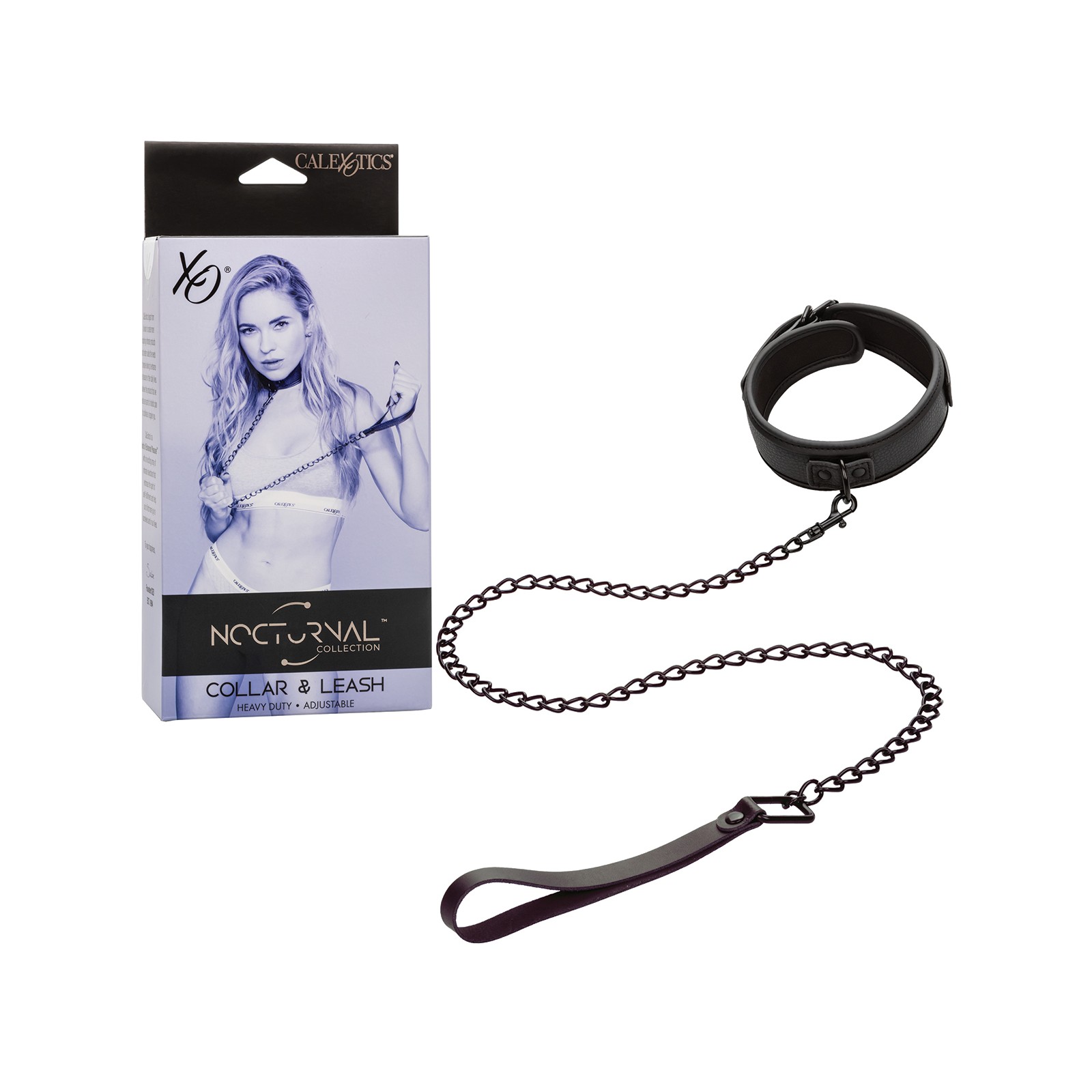 Nocturnal Collection Collar & Leash for Control and Elegance