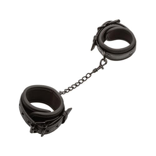 Nocturnal Collection Adjustable Wrist Cuffs - Black