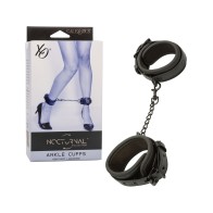 Nocturnal Collection Adjustable Ankle Cuffs Black