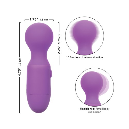 First Time Rechargeable Vibrator Massager - Purple