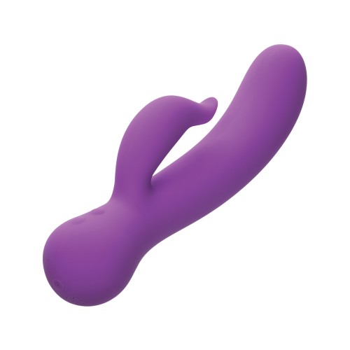 First Time Rechargeable Pleaser Vibrator Purple