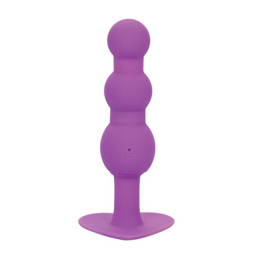 First Time Triple Beaded Anal Probe - Purple