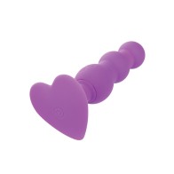 First Time Triple Beaded Anal Probe - Purple