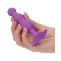 First Time Triple Beaded Anal Probe - Purple