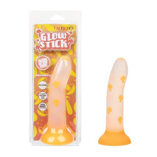 Glow Stick Mushroom Suction Cup Dildo - Fun and Functional